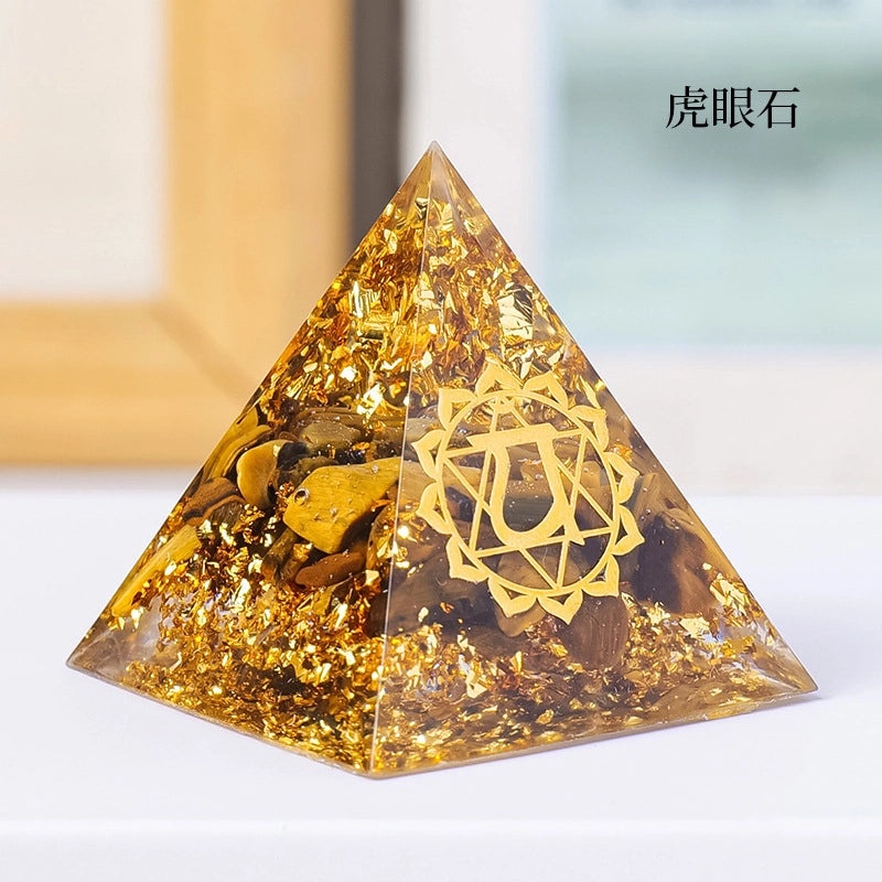 Minimalist Crystal Pyramid Decor | Home Decor