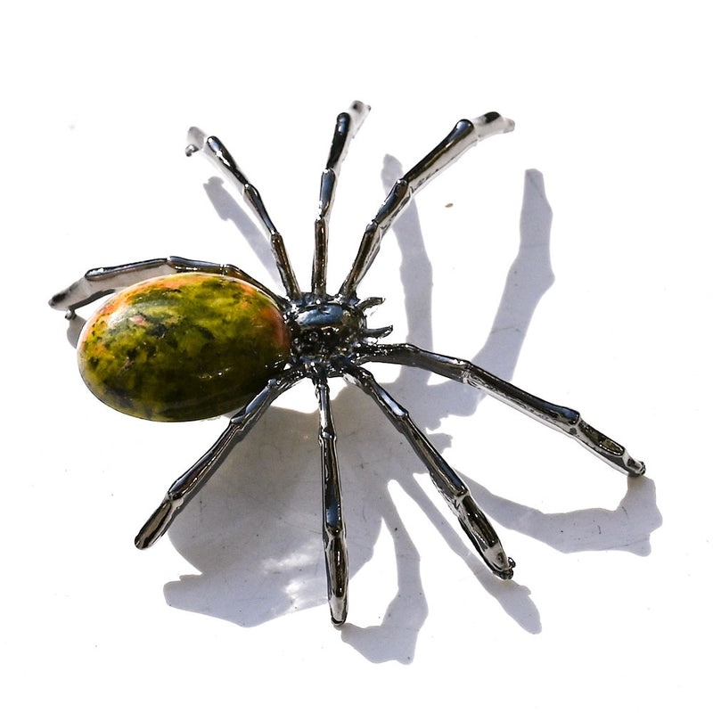 Halloween Spider Stone Ornaments Cool Novelty Artificial Decorations | Halloween Decorations