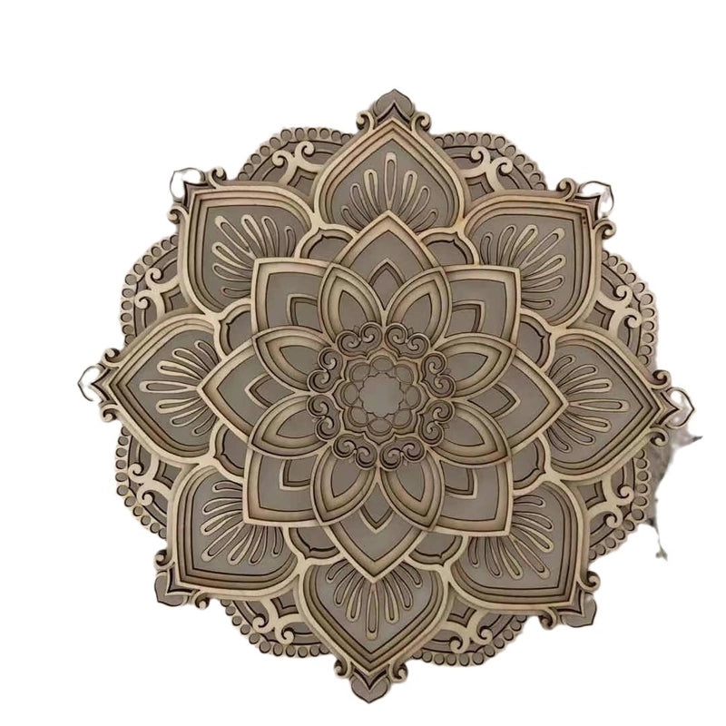 Minimalist Lotus Wood Pendant Lamp | Lighting Accessories