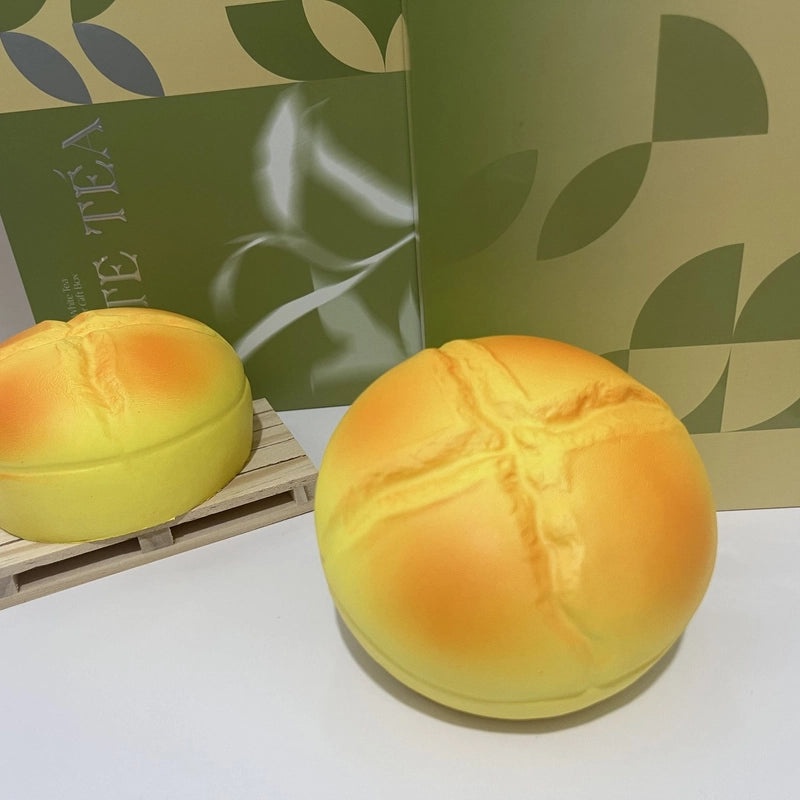 Slow Rebound Pinch Toy Soft Cake Sticky Hand Red Riding Book Food Simulation Bread Decompression Vent Toy|Stress Relief Toys