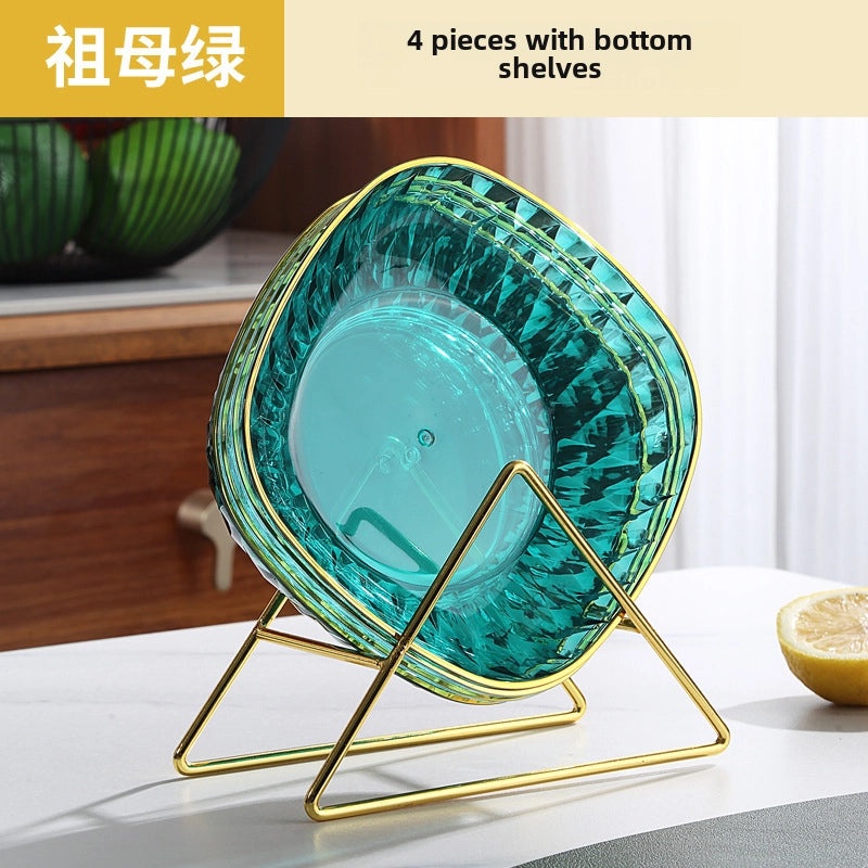 Light Luxury Transparent Premium Bone Dish for Dining Table | Tableware & Dining Accessories