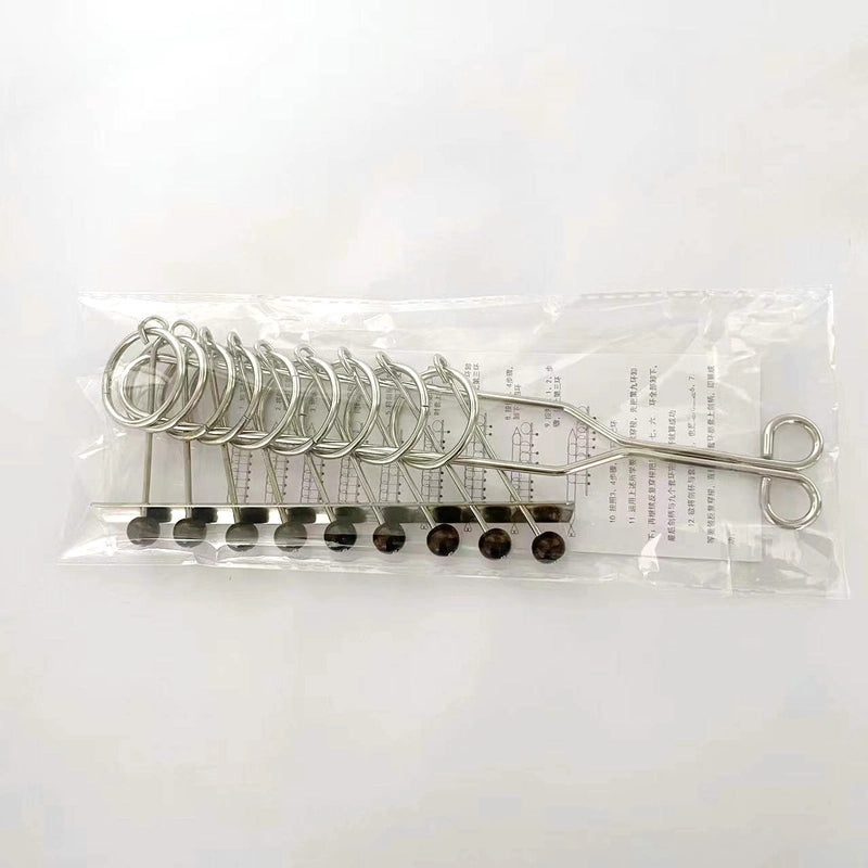 Metal Puzzle Buckle Set 8 Pieces | Educational Toys&Games