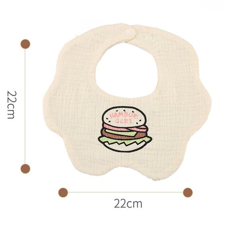 Adorable Animal Cherry Blossom Cotton Baby Burp Cloths Soft Infant Accessories|Baby Essentials