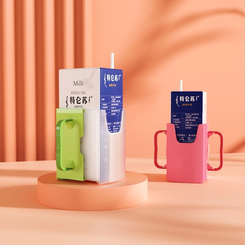 Baby Milk Box Anti-Spill Holder Portable Cup Cover for Children's Beverage | Baby Feeding Accessories