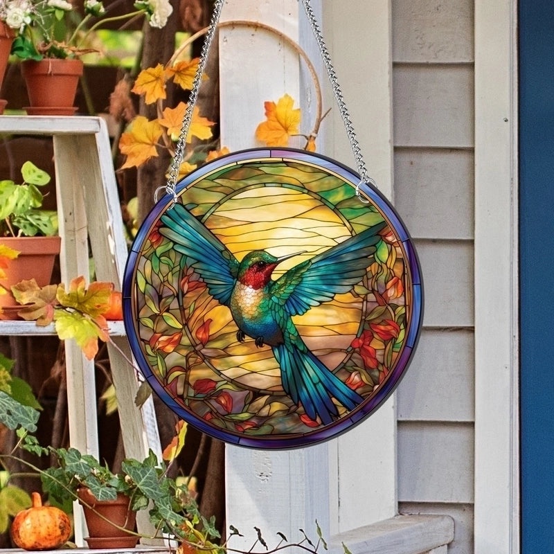 Chinoiserie Inspired Geometric Iron Pendant Wall Art for Vacation Home Decor | Wall Art & Decor