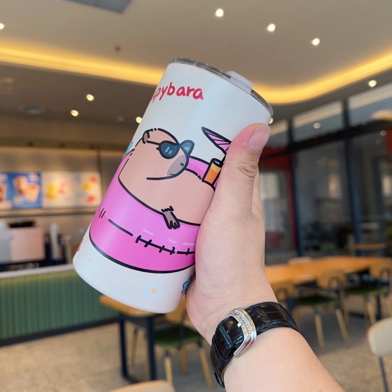 Stainless Steel 316 Animal Letter Thermos Cup Casual Elegant Cute Design 1 Piece | Drinkware & Thermoses