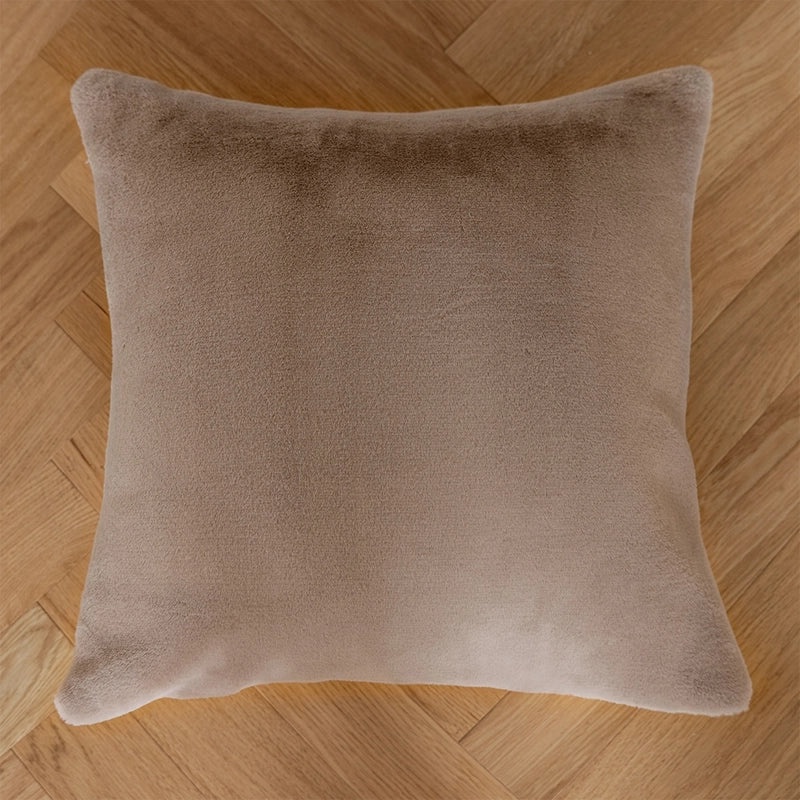 Cream Style Plush Sofa Pillow Cover Decorative Flower Cushion for Living Room Bedside Backrest|Home Decor Cushions