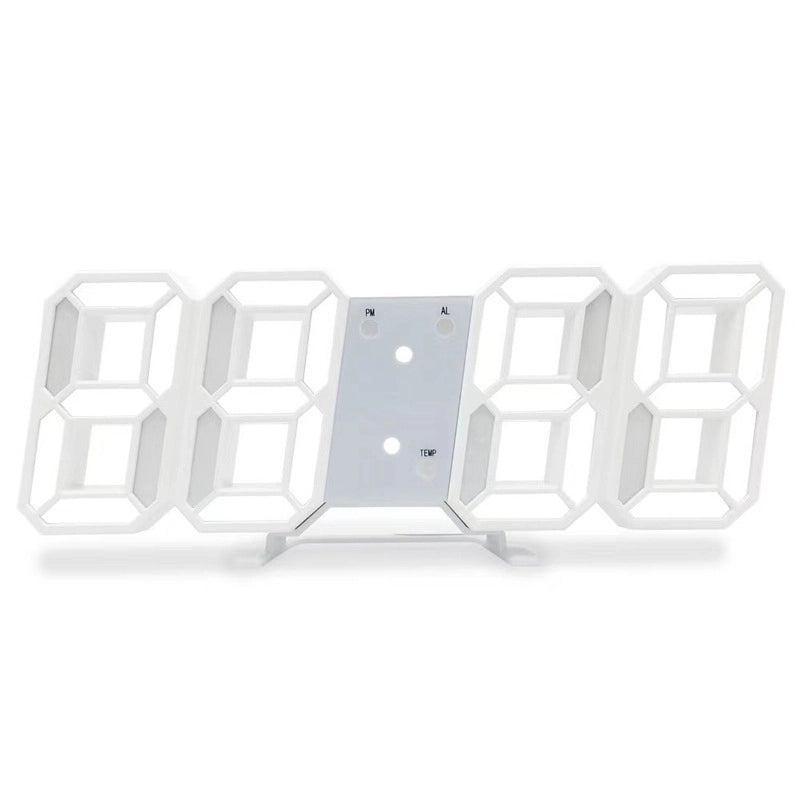 Stylish Rectangle Plastic Alarm Clock for Everyday Use|Home Decor & Clocks