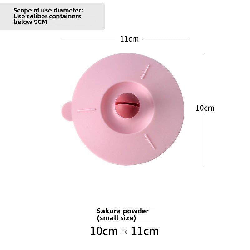 Silicone Cup Lid Food Grade Dustproof Leak-Proof Round Cover for Cups|Kitchen & Dining Accessories