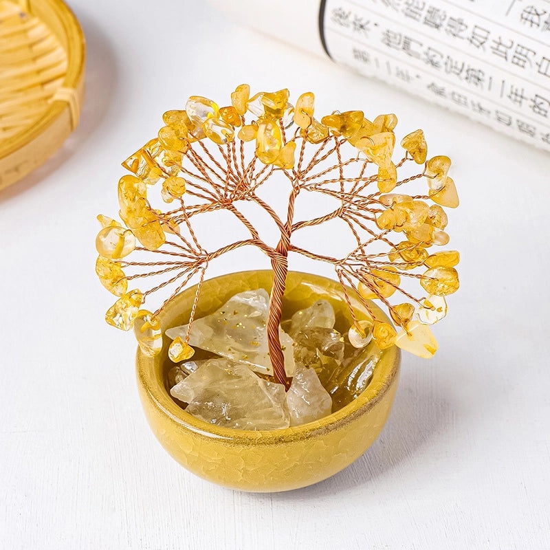 Minimalist Tree Crystal Ornament Decorative Artificial Home Accessories|Home Decor