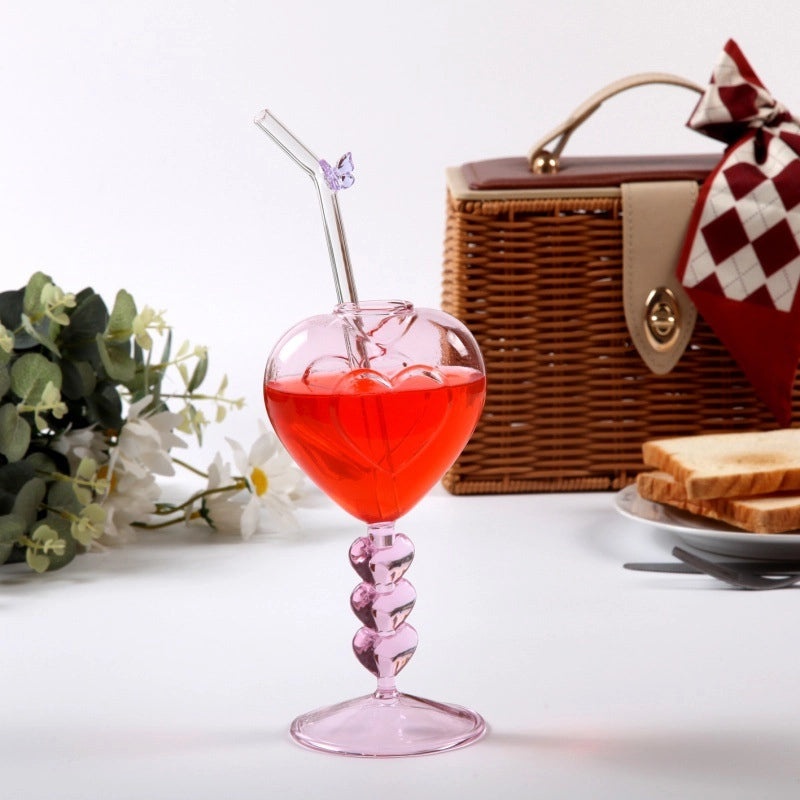 Elegant Solid Color Glass Wine Tumbler - Single Piece | Drinkware & Glassware