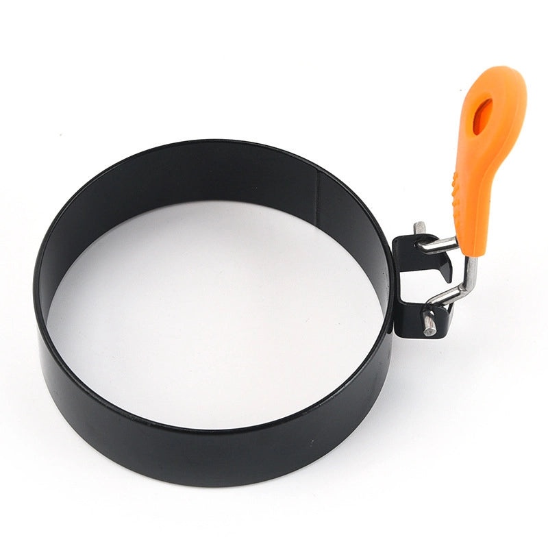 Stainless Steel Egg Mold Set Round and Heart Shapes for Fried Eggs Omelets Rice Balls DIY Kitchen Tool|Kitchen Gadgets