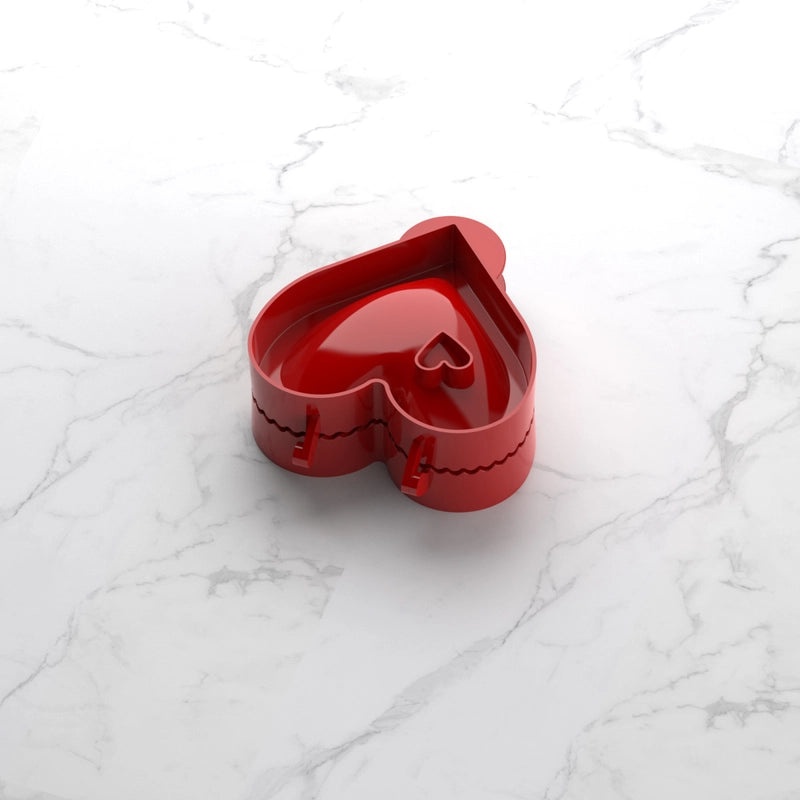 Red Heart ABS Kitchen Mold for Halloween and Christmas Casual Elegant Baking | Home & Kitchen > Kitchen Tools & Gadgets