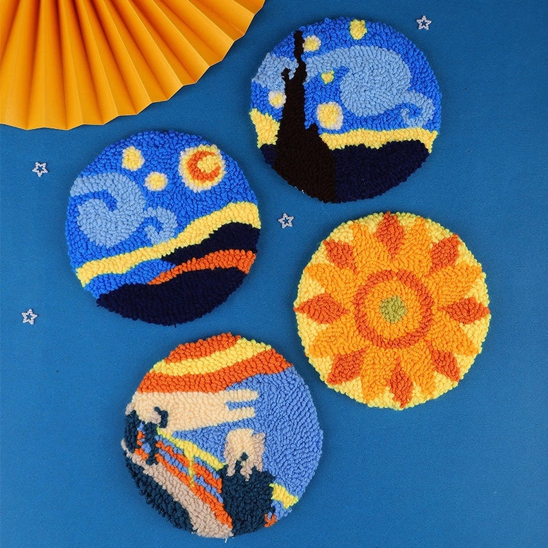 Handcrafted Oil Painting Wool Felt Yarn|Arts & Crafts Supplies