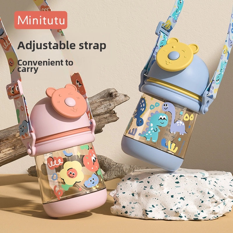 Minitutu PPSU Baby Straw Cup for 6-36 Months | Baby Feeding & Nursing Products