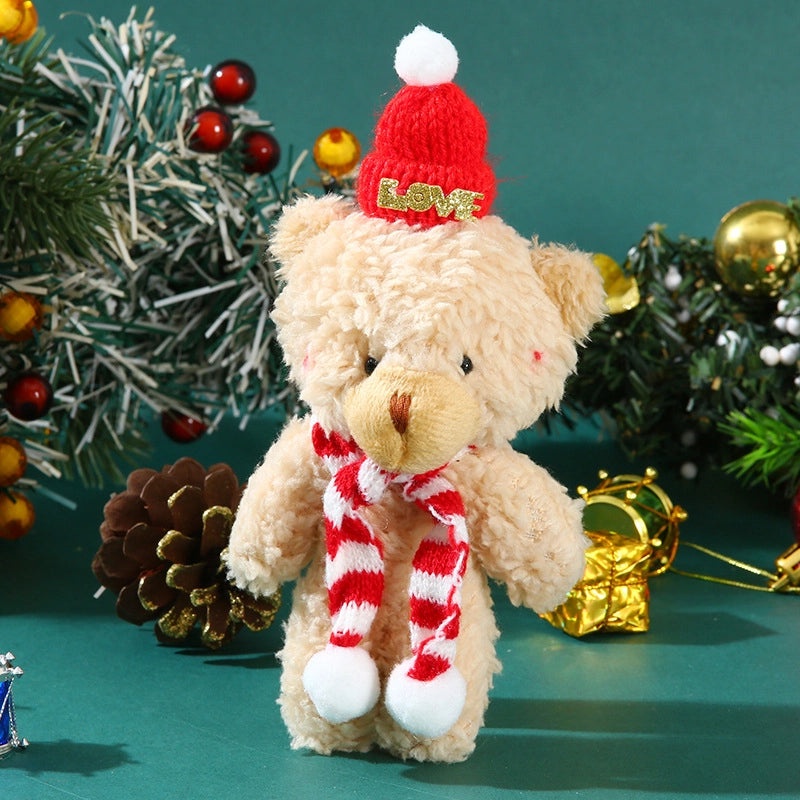 Christmas Plush Bear Stuffed Animal Soft PP Cotton Toy Gift for Kids|Stuffed Animals & Plush Toys