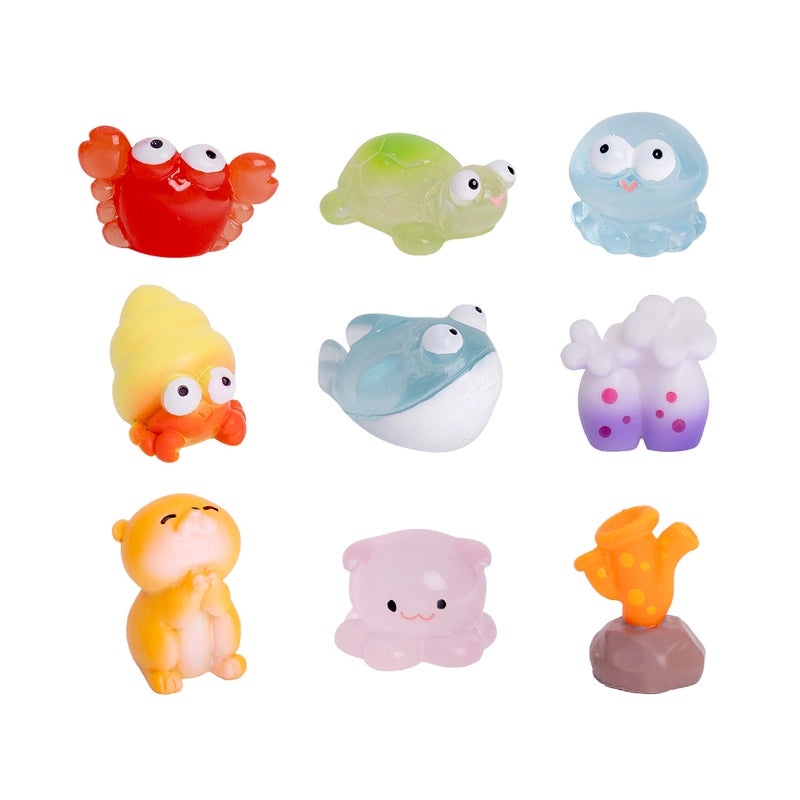 Cute Cartoon Coral Fish Resin Ornament for Home Decor|Home Decor Ornaments