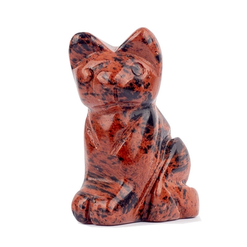 Minimalist Cat Gem Pendant Charming Artificial Jewelry|Fashion Accessories