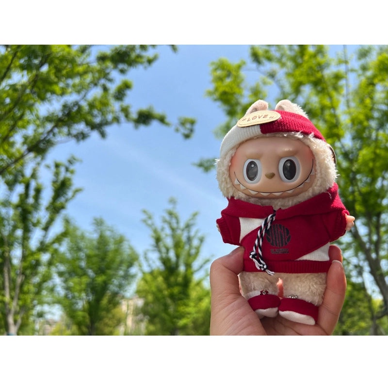 17cm Vinyl Blind Box Doll Pendant for Trendy Vest Sweater Suit | Fashion Accessories