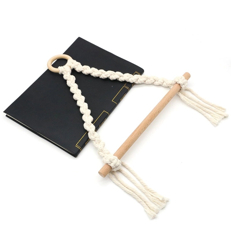 Handmade Cotton Rope Woven Bohemian Toilet Paper Holder Small Tapestry Home Decoration|Home Decor Accessories