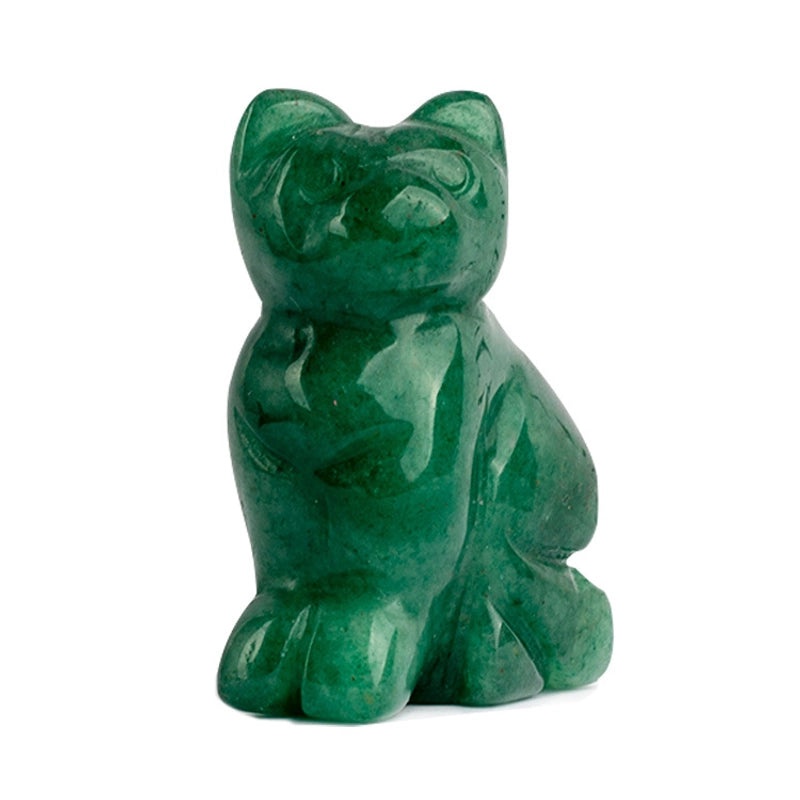 Minimalist Cat Gem Pendant Charming Artificial Jewelry|Fashion Accessories