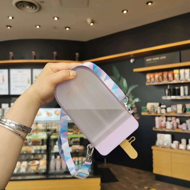Cute Cartoon Solid Color Silicone Water Bottles for Casual Use|Home & Living Accessories