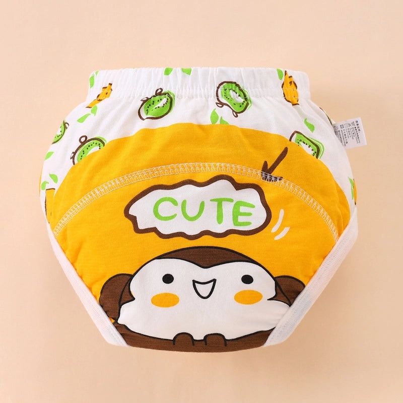 Minimalist Cute Animal Letter Cotton Baby Diaper Cover Soft Baby Accessories | Baby Clothing & Accessories