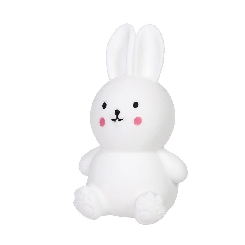 Cute Squishy Rabbit Toy Soft Stress Relief Plastic Animal Toy|Squishy Toys & Stress Relievers