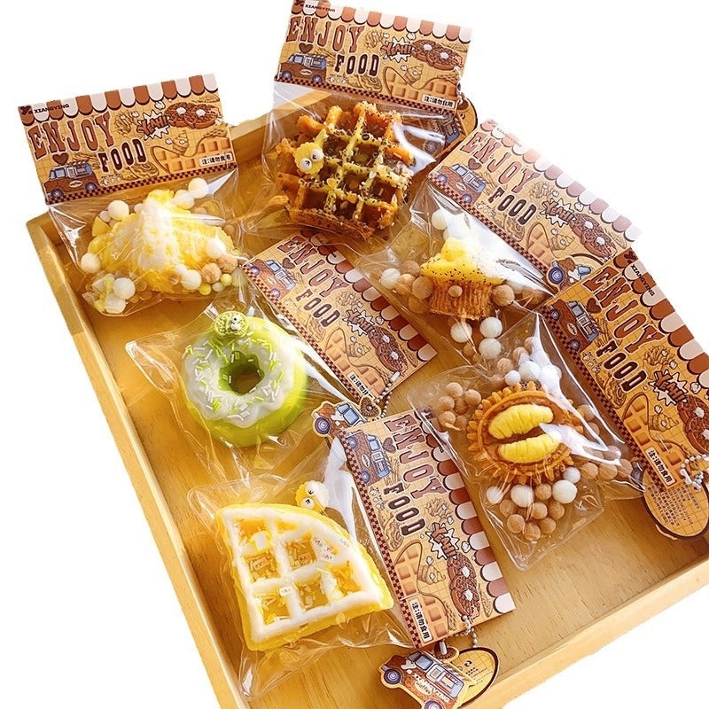 Christmas Tree Donut Fidget Toy Squeezing Stress Relief TPR Sensory Toy | Stress Relief Toys