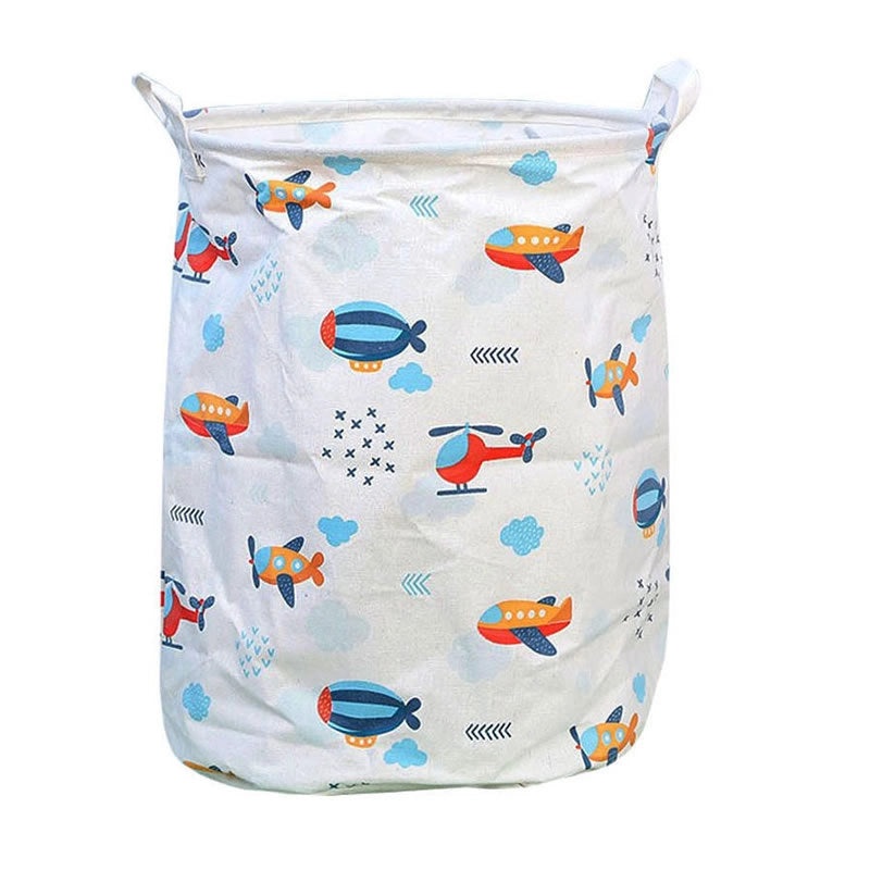 Large Waterproof Laundry Basket with Colorful Print|Home Storage & Organization