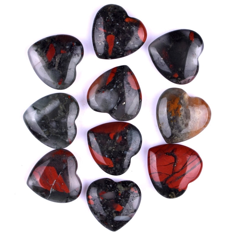 Pink 20mm Heart-Shaped Amethyst Crystal Ornament | Jewelry & Accessories