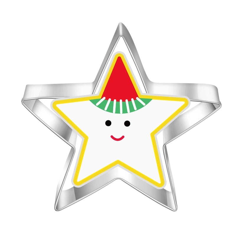 Minimalist Christmas Star Snowflake Stainless Steel Bakeware Single Piece|Kitchen & Dining