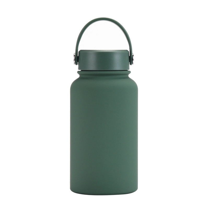 Stainless Steel Water Bottle Single Piece Casual Solid Color | Drinkware & Hydration