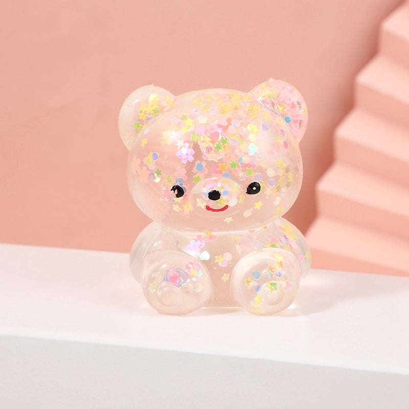 Cute Bear Squeeze Toy Made of Soft TPR Material|Stress Relief Toys