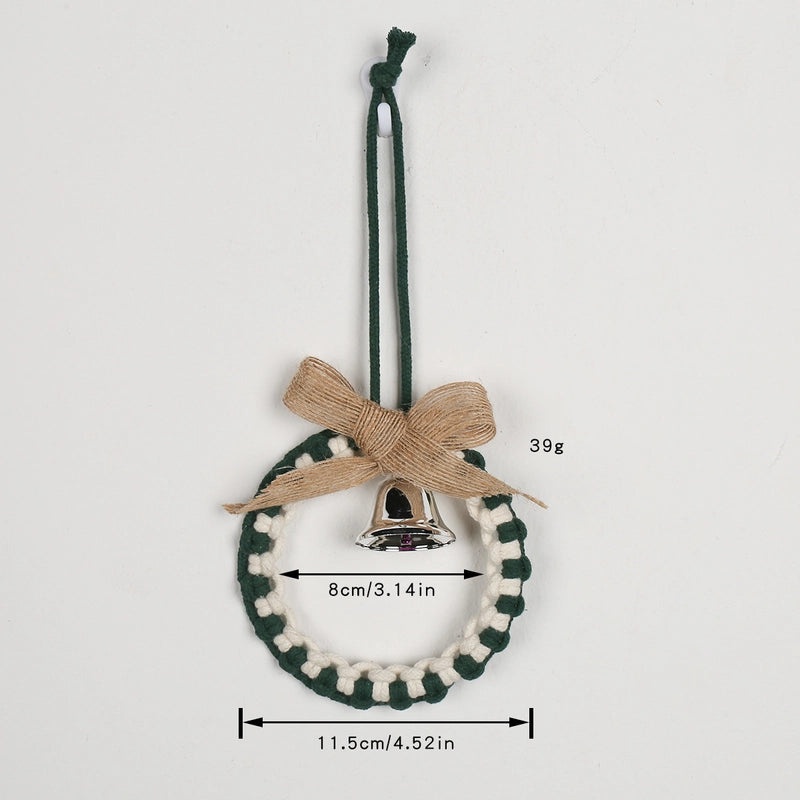 Nordic Hand-Woven Wind Chime Pendant for Door or Car Holiday Christmas Ornament Gift|Home Decor & Accessories