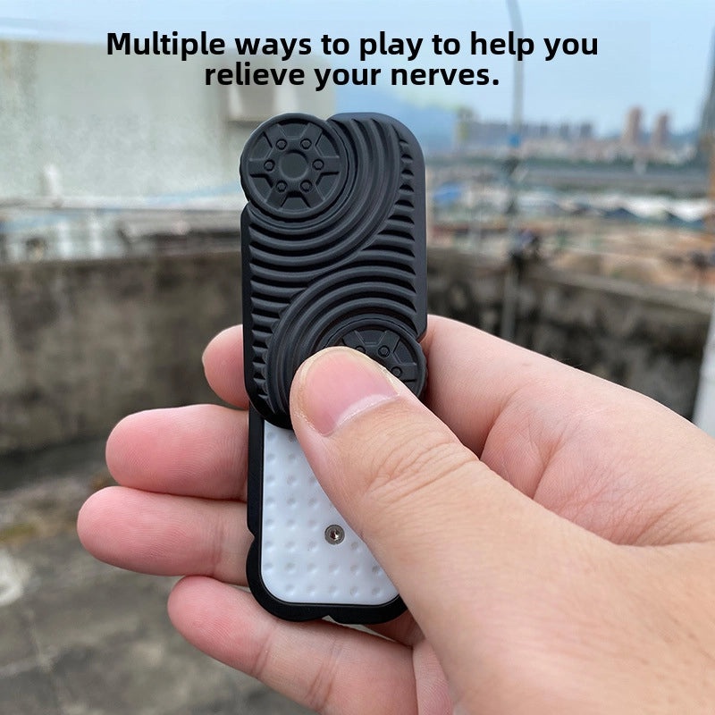 Handheld Rolling Wheel Decompression Toy | Stress Relief & Fidget Toys