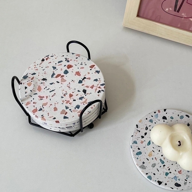 Solid Color Cork Algae Mud Placemat for Casual Vacation | Home & Living Tableware