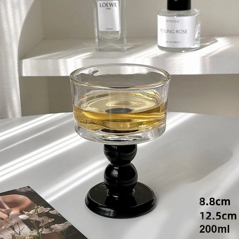 Elegant Solid Color Wine Glass - Casual & Glamorous Design | Home & Kitchen