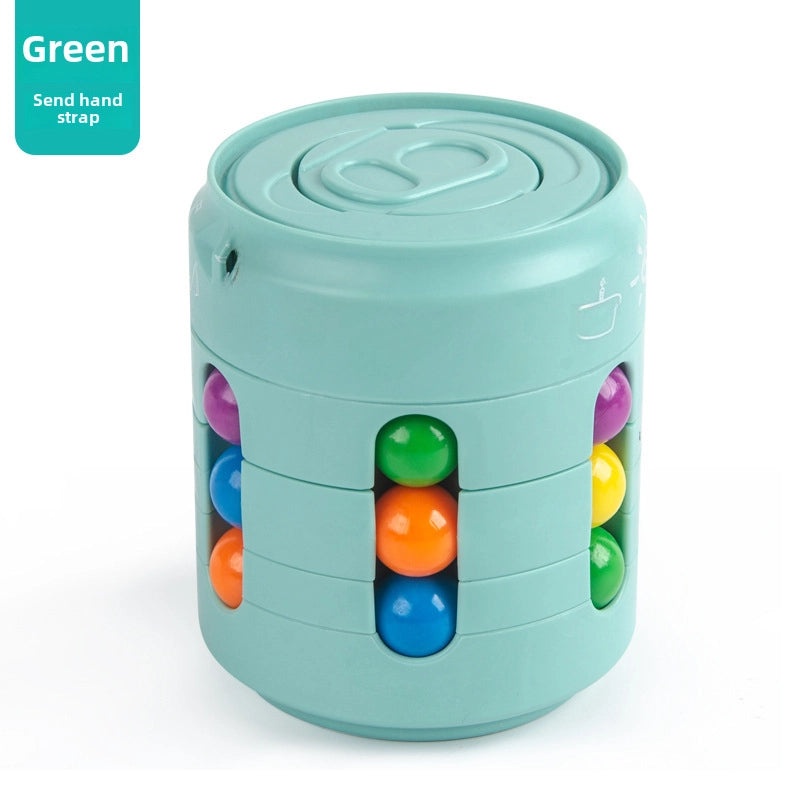 Hamburger Magic Bean Cola Cube Fingertip Gyro Decompression Rotating Ball Toy|Fidget & Stress Relief Toys