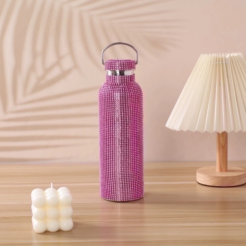 Stainless Steel Water Bottle Single Piece Casual Solid Color | Drinkware & Hydration