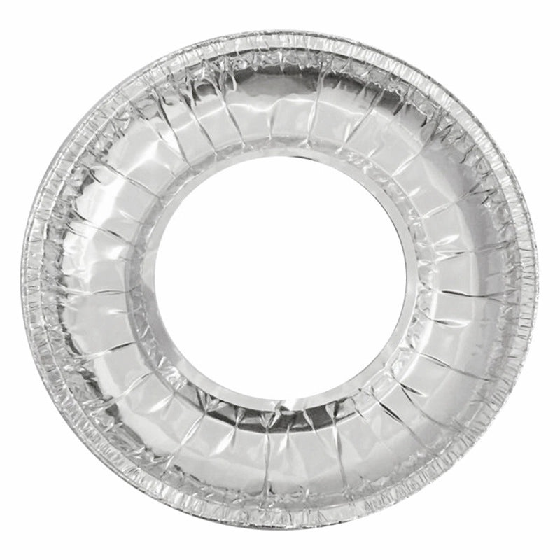 Solid Color Tin Foil Gas Stove Protector Mats, 160-Pack | Kitchen Accessories