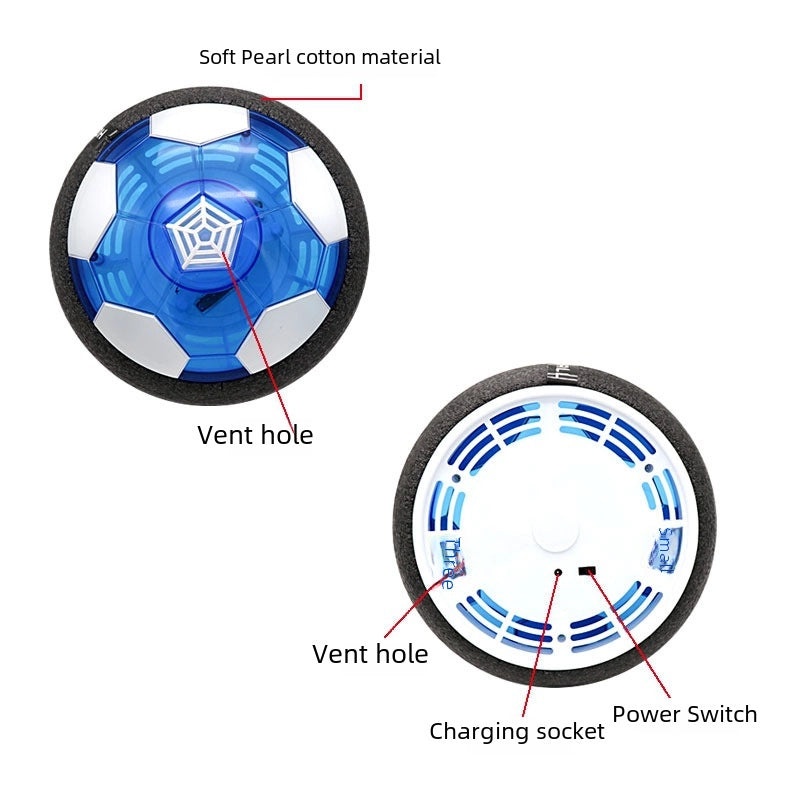 LED Light Air Cushion Football Electric Indoor Soccer Hover Ball|Indoor Sports Toys