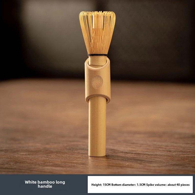 Japanese-style Matcha Bamboo Tea Ceremony Set with Stirring Brush and Wipe | Tea Accessories