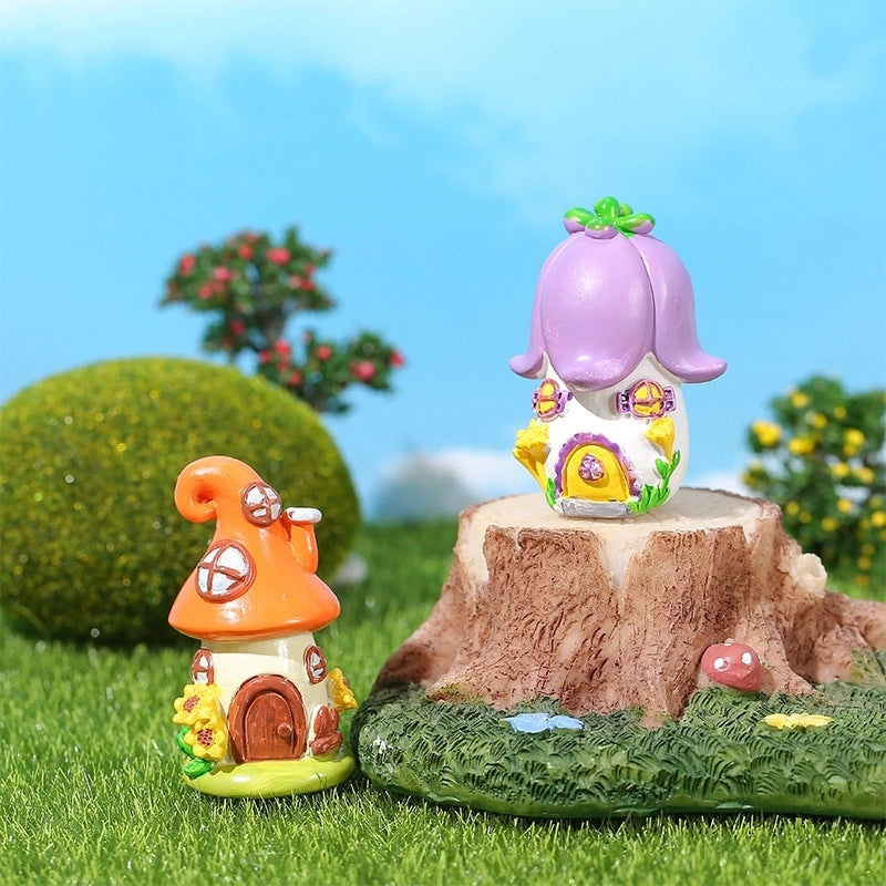 Charming Miniature Castle Resin Figurines|Home Decor Ornaments