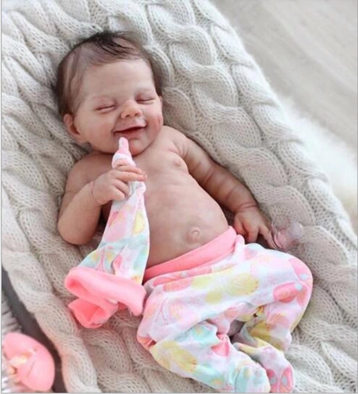 Realistic Vinyl Doll Toy with Silica Gel Material | Kids' Toys & Collectibles