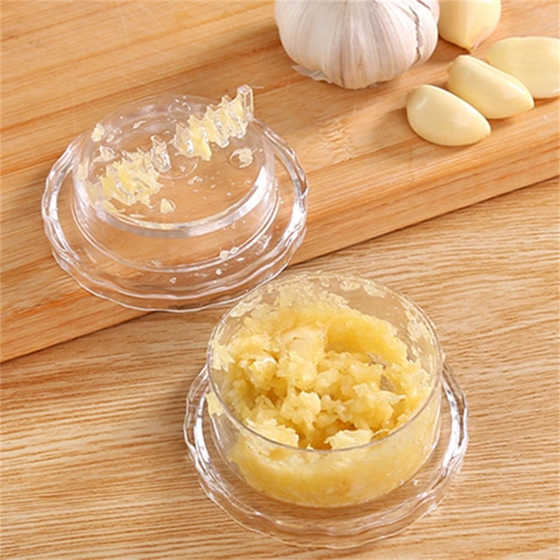 Twist Garlic Press Plastic Box Garlic Crusher Cream Maker Kitchen Tool | Kitchen Accessories