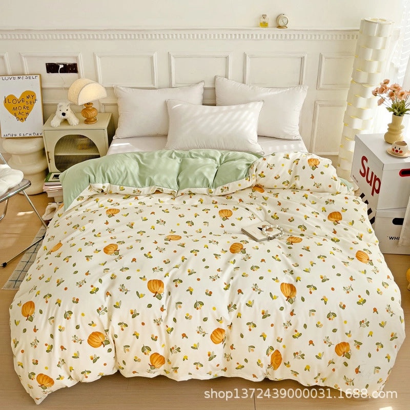 Floral Cotton Knitted Bedding for Couch & Sofa | Home Decor & Bedding
