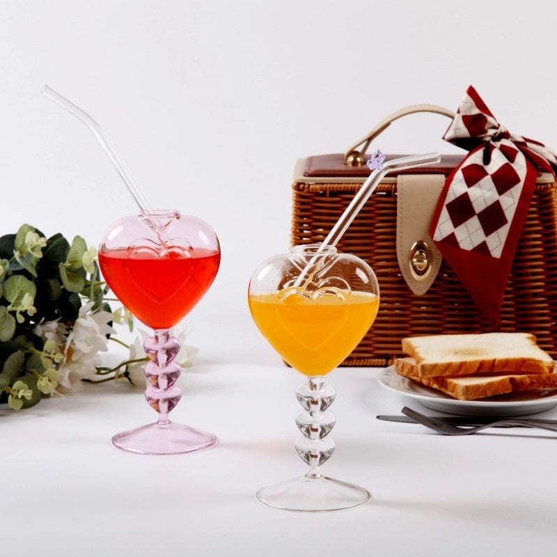 Elegant Solid Color Glass Wine Tumbler - Single Piece | Drinkware & Glassware