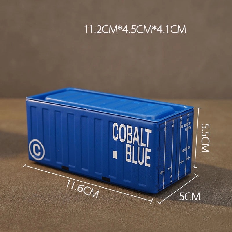 Minimalist Classic Letter Metal Container Decorative Artificial Ornaments|Home Decor