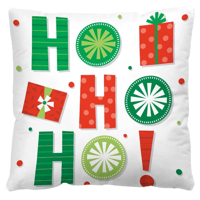 Nordic Christmas Flannel Pillow Covers with Tree Letter Snowman Design | Home Decor & Sofa Accessories